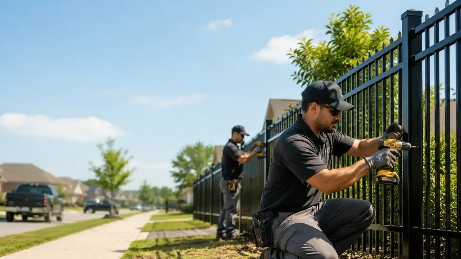 Metal Fence Installation in Rockland, MI